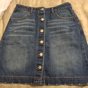 Jean Skirt